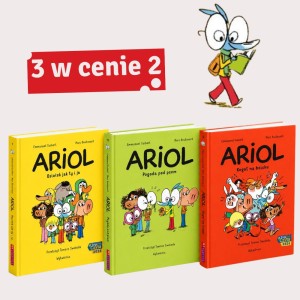 Ariol 3 tomy: Wszyscy jesteśmy osiołkami, Pogoda pod psem, Kogut na boisku
