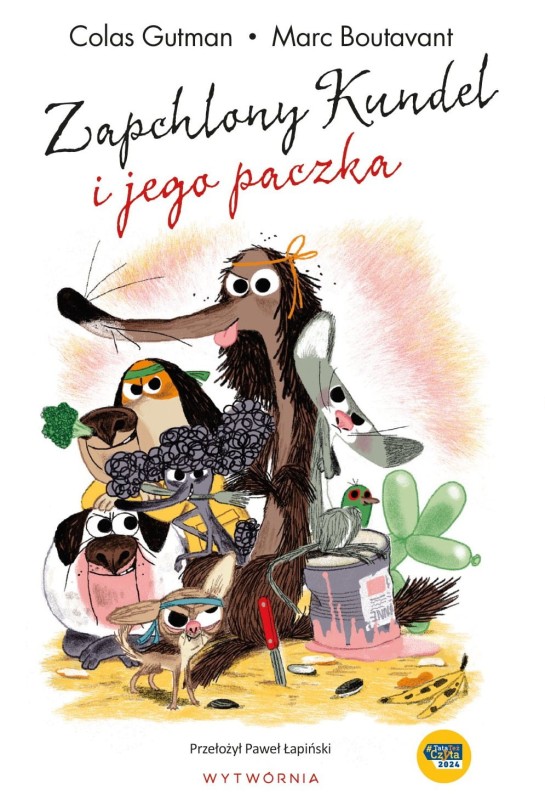 Zapchlony Kundel i jego paczka_okładka z TTCz_Wytwórnia 2024.jpg